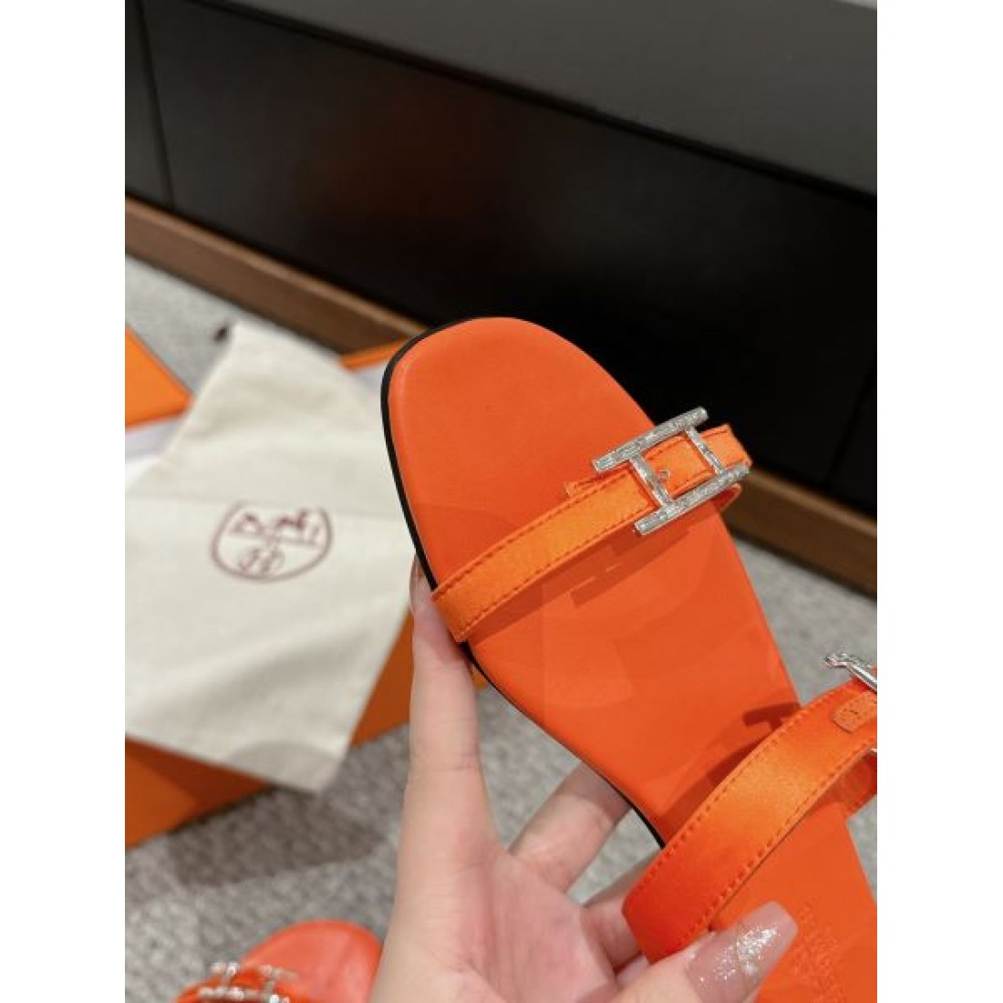 2024SS 希少！取り扱い店舗限定 HERMES エルメス レディースサンダル - 画像 (9)