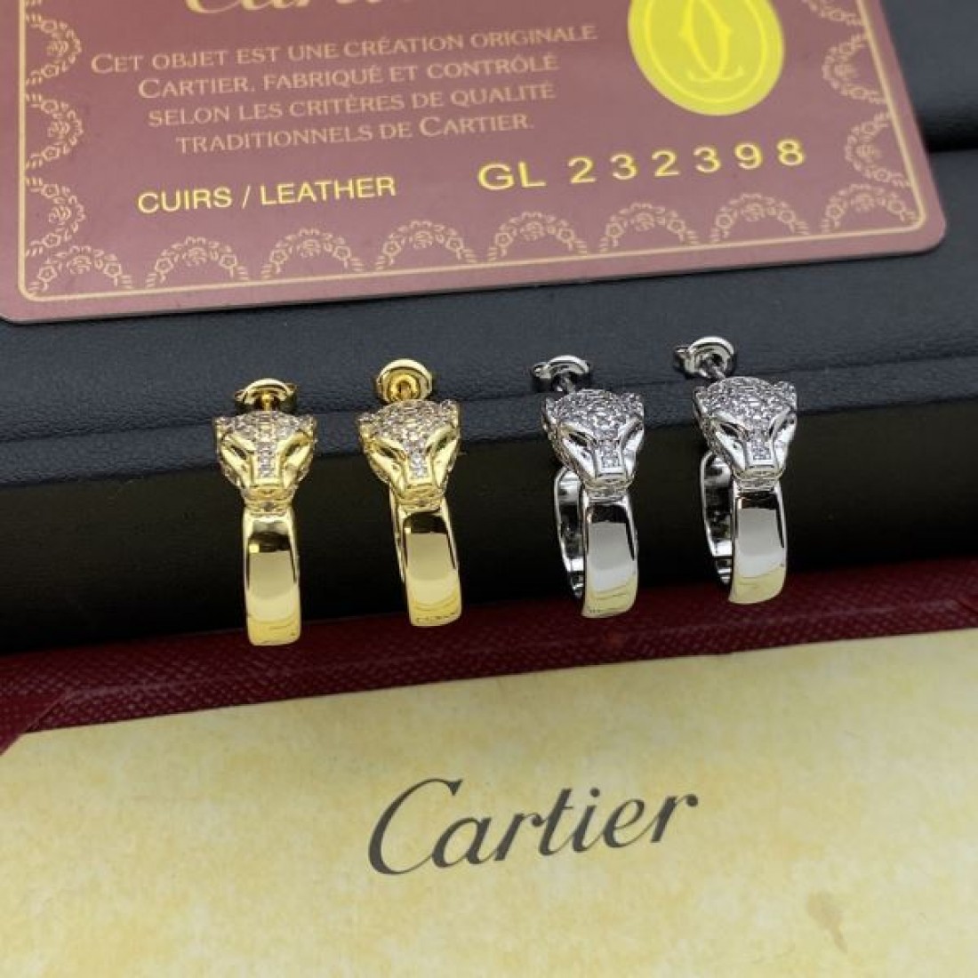 2025SS CARTIER カルティエ 累積売上総額第１位 イヤリング - 画像 (4)