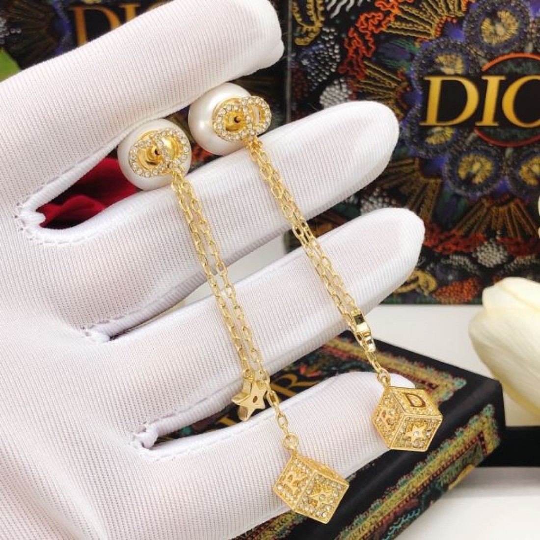 2025SS DIOR ディオール 引き続き人気のアイテム イヤリング - 画像 (7)