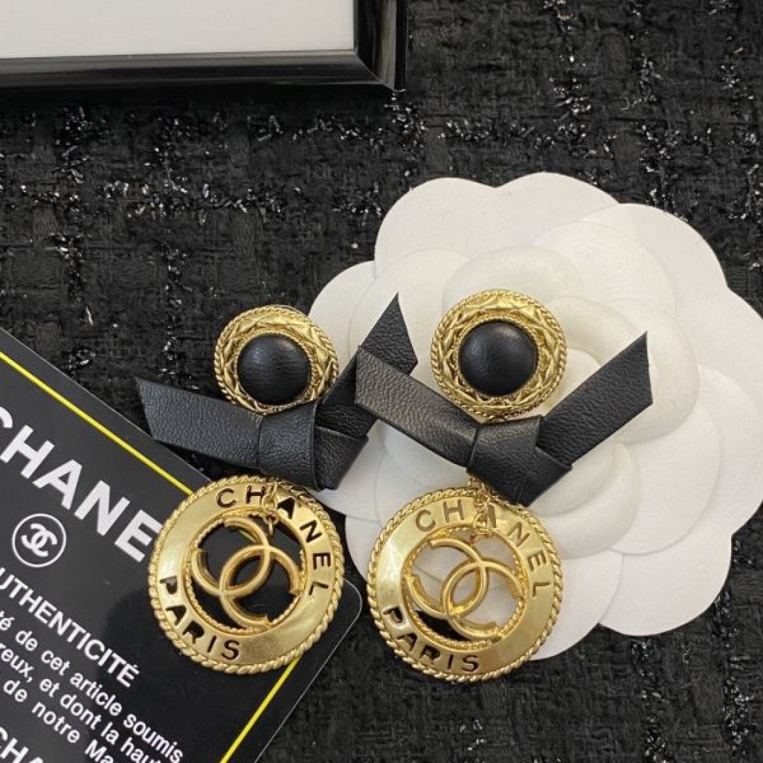 2025SS CHANEL シャネル 見た目以上のかっこいい イヤリング - 画像 (6)