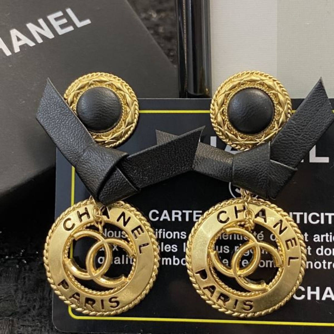 2025SS CHANEL シャネル 見た目以上のかっこいい イヤリング - 画像 (7)