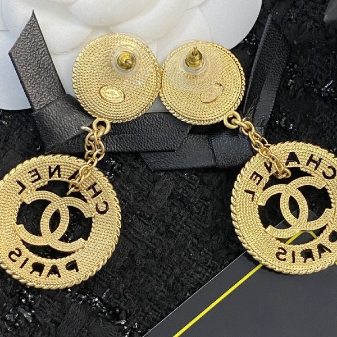 2025SS CHANEL シャネル 見た目以上のかっこいい イヤリング - 画像 (8)